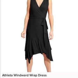 Athleta Windward wrap dress. EUC.